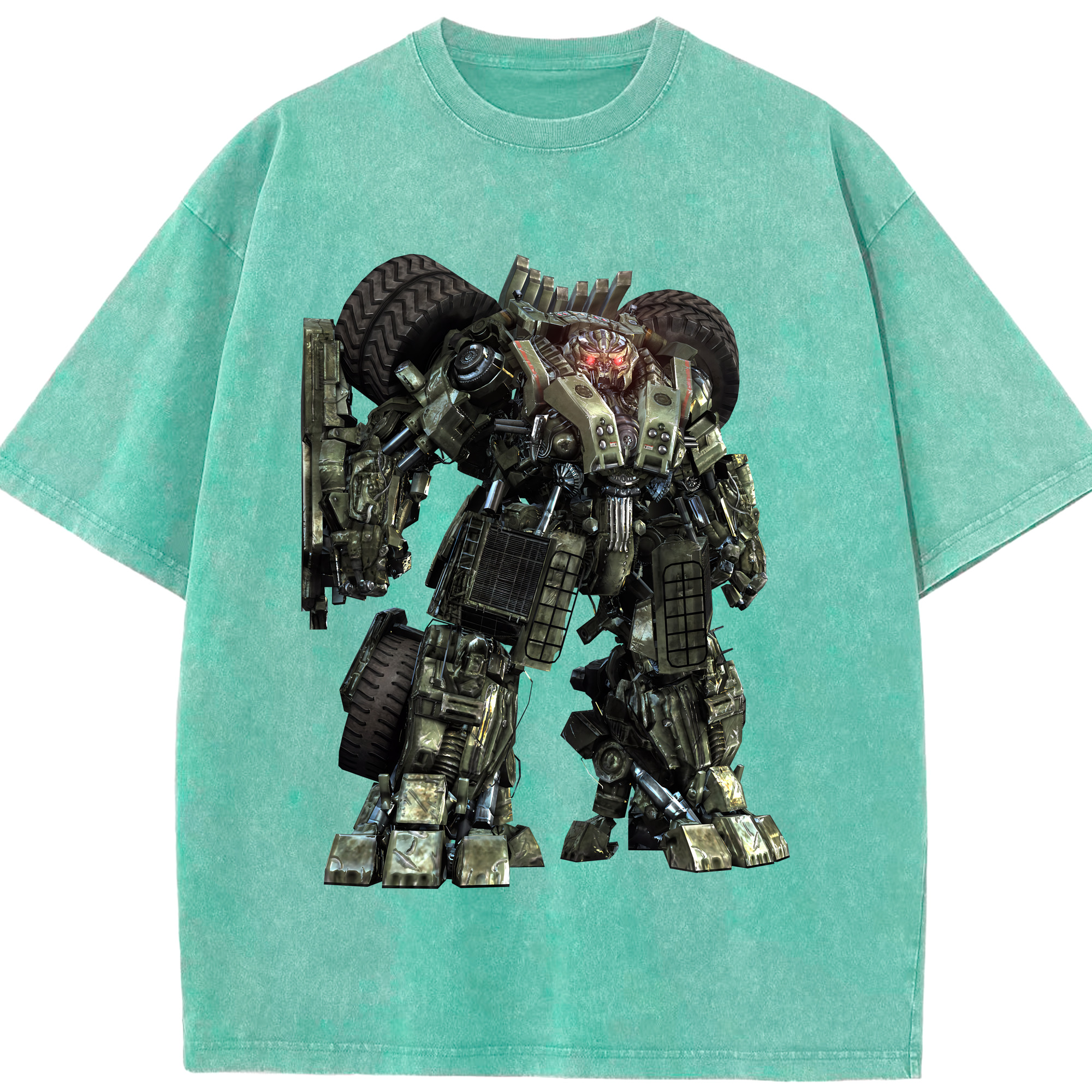 （画像用） Transformers トランスフォーマー 綿100% ヴィンテージ風 半袖Tシャツ（フロントプリント）